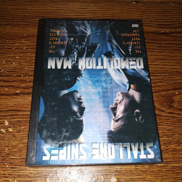 Demolition Man (DVD, 1997) (unopened) Sylvester Stallone Wesley Snipes Snapcase - Picture 3 of 3